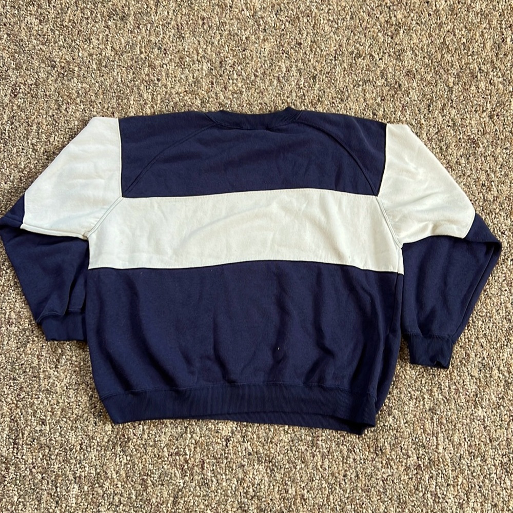 Stefano Man blue and white striped crewneck - Picture 3 of 3